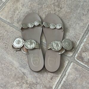 Jack Rogers Women's gold Sandals size 9.5